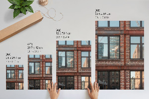 Wydruk na płótnie Miejska architektura