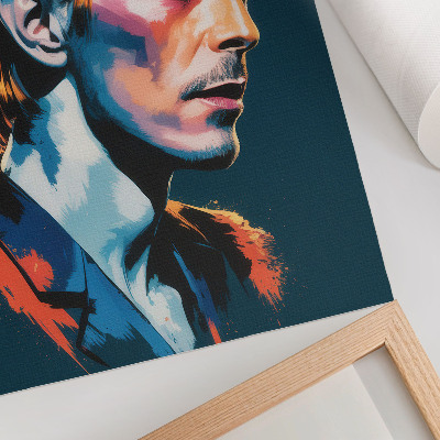 Plakat premium Kolorowy portret