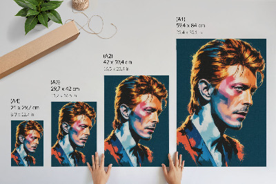 Plakat premium Kolorowy portret