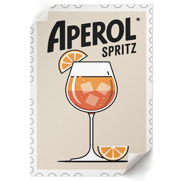 Dekoracyjny plakat ścienny Aperol Spritz