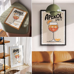 Dekoracyjny plakat ścienny Aperol Spritz