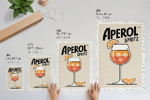 Dekoracyjny plakat ścienny Aperol Spritz