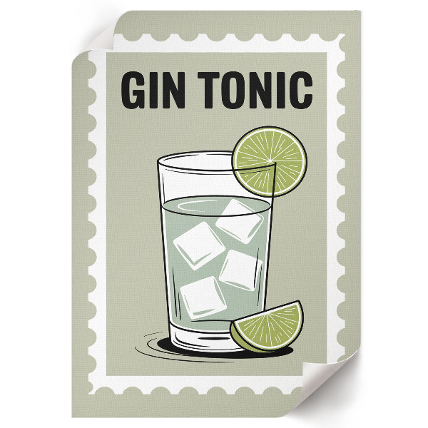 Grafika na ścianę Gin Tonic
