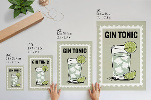 Grafika na ścianę Gin Tonic