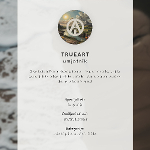 Dekoracyjny plakat ścienny Jesienny las