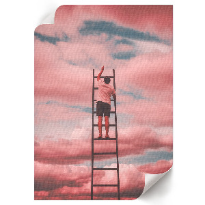 Plakat premium Podróż w niebo