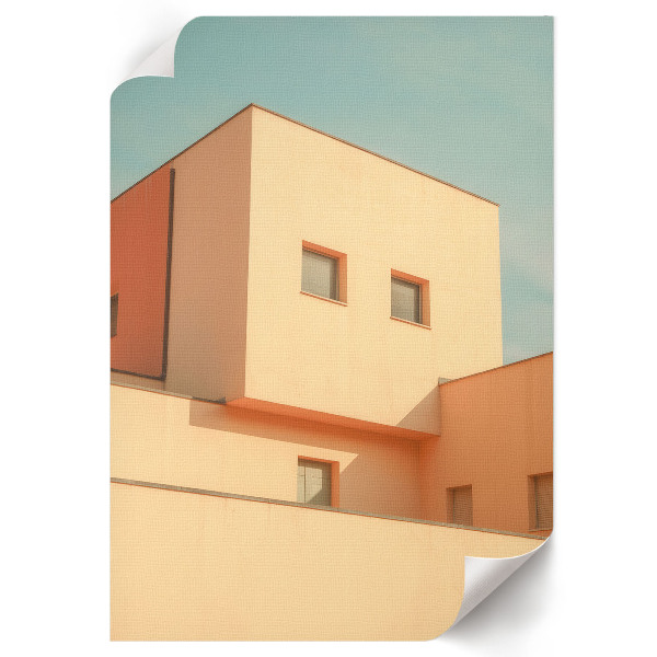 Dekoracyjny plakat ścienny Nowoczesna architektura