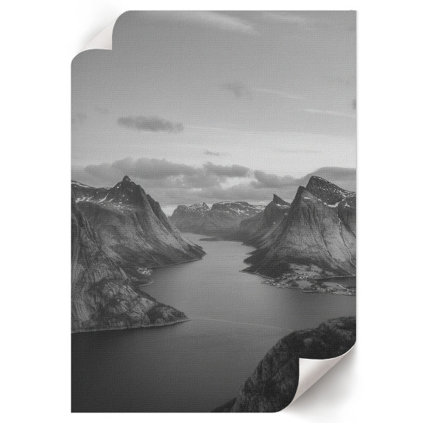 Grafika na ścianę Górski krajobraz