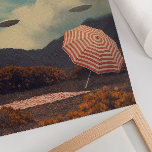 Wydruk na płótnie Statki kosmiczne