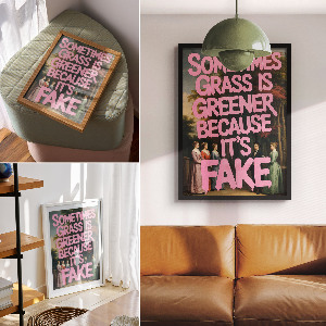 Dekoracyjny plakat ścienny Klasyczny humor