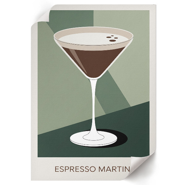 Plakat premium Martini grafika