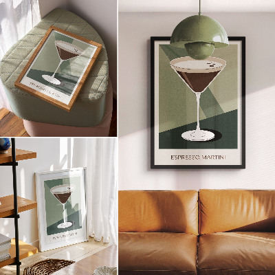 Plakat premium Martini grafika