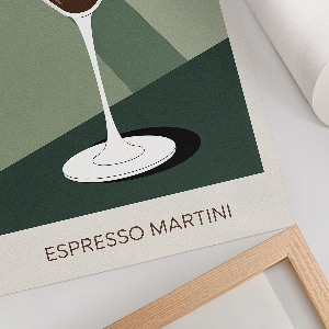 Plakat premium Martini grafika