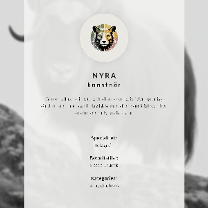 Dekoracyjny plakat ścienny Zimowy koń