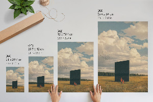 Wydruk na płótnie Zagadkowy monolit