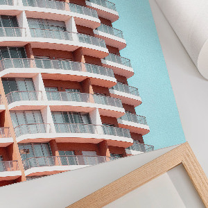 Plakat premium Nowoczesny budynek