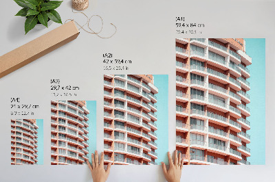 Plakat premium Nowoczesny budynek
