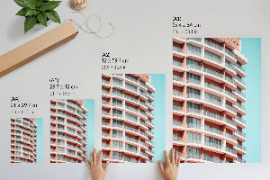 Plakat premium Nowoczesny budynek