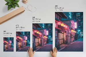 Plakat premium Nocne miasto