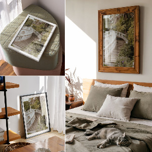 Dekoracyjny plakat ścienny Zielona architektura