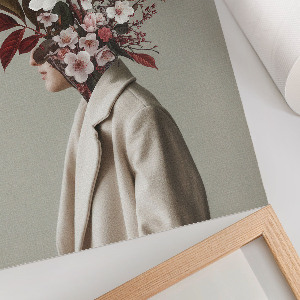 Dekoracyjny plakat ścienny Kwiatowa wizja