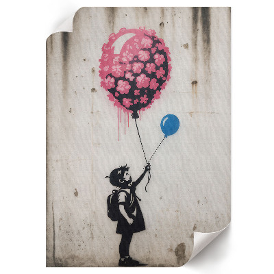 Plakat premium Dziecko graffiti