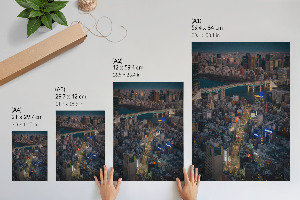 Wydruk na płótnie Miejska elegancja