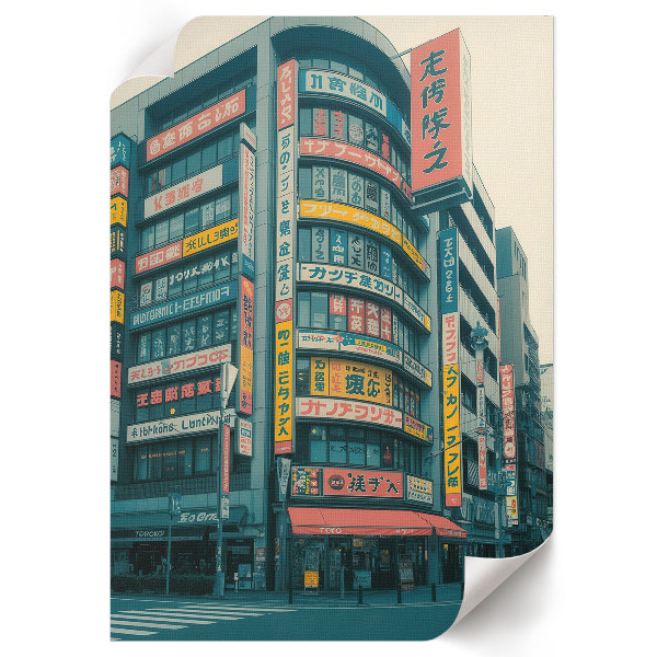 Dekoracyjny plakat ścienny Miejski krajobraz