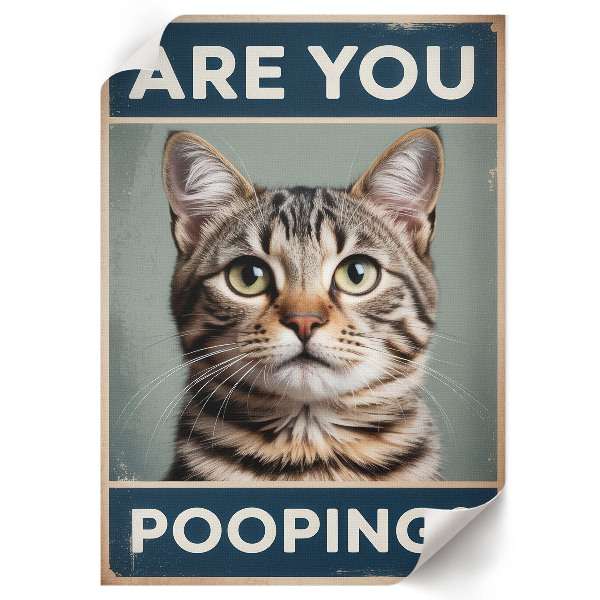 Wydruk na płótnie Are you pooping?