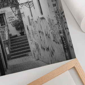 Plakat premium Miejski zaułek