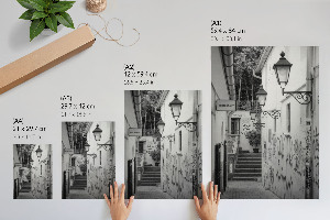 Plakat premium Miejski zaułek