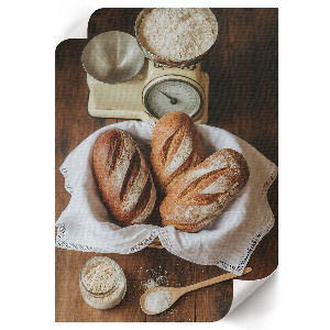 Grafika na ścianę Rustykalna kuchnia