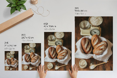 Grafika na ścianę Rustykalna kuchnia