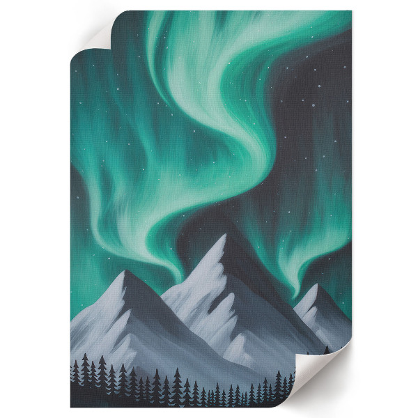 Grafika na ścianę Magiczna noc