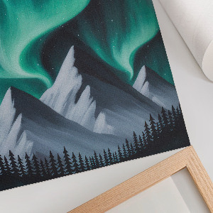 Grafika na ścianę Magiczna noc