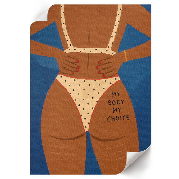 Dekoracyjny plakat ścienny Pewność siebie