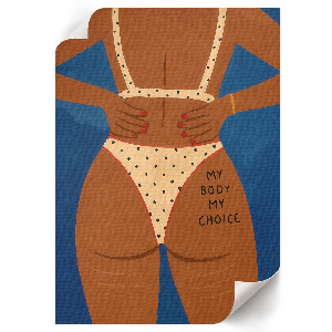 Dekoracyjny plakat ścienny Pewność siebie