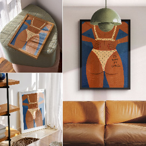 Dekoracyjny plakat ścienny Pewność siebie