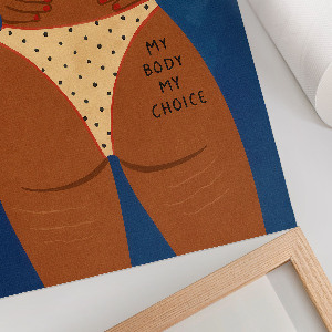 Dekoracyjny plakat ścienny Pewność siebie