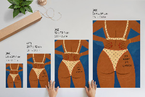 Dekoracyjny plakat ścienny Pewność siebie