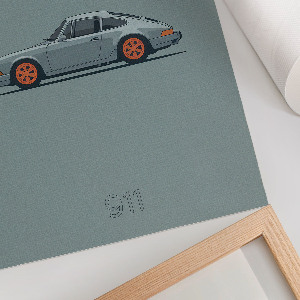 Grafika na ścianę Klasyczne auto