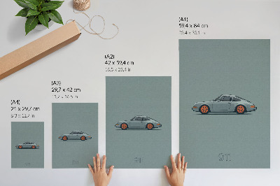 Grafika na ścianę Klasyczne auto