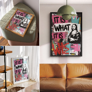 Plakat premium Sztuka uliczna