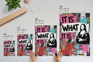 Plakat premium Sztuka uliczna