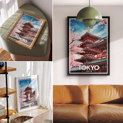 Plakat premium Tokyo Japonia