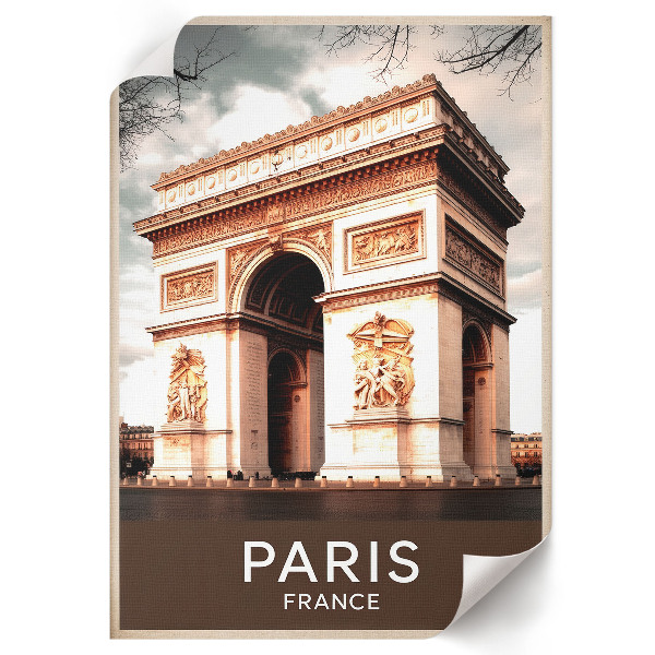 Dekoracyjny plakat ścienny Łuk triumfalny