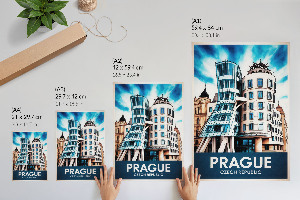 Wydruk na płótnie Architektura Praga