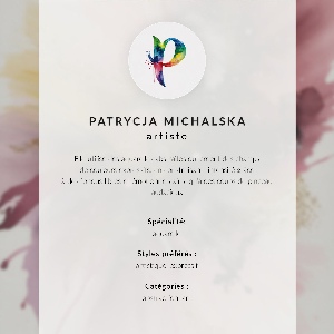 Plakat premium Tęczowa postać