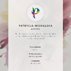 Plakat premium Tęczowa postać