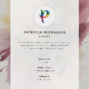 Plakat premium Tęczowa postać